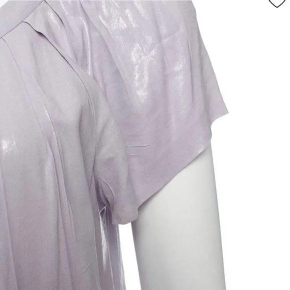NWT Alberta Ferretti NWT Metallic lavender dress - Picture 4 of 4